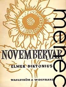 Diktonius, Elmer: Novemberv�r