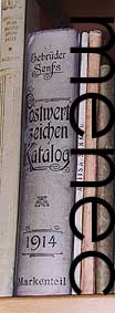 Gebr�der Senfs Illustrierter Postwertzeichen-Katalog 1914