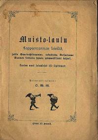 Muisto-laulu Lappeenrannan leirilt�