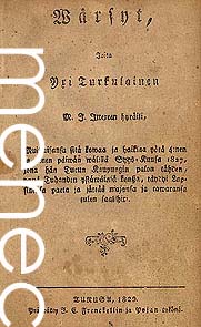 J[ernvall], M[atthias]: W�rsyt, Joita Yxi Turkulainen ... Ittexeen hyr�ili
