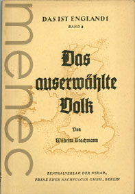Brachmann, Wilhelm: Das Auserw�hlte Volk