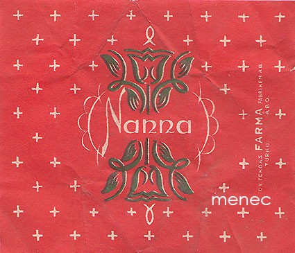 Nanna, makeisetiketti 