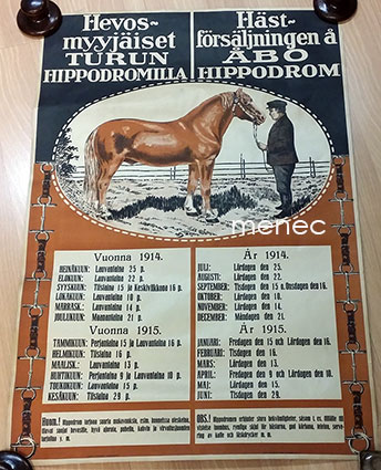 Hevosmyyjäiset Turun Hippodromilla 