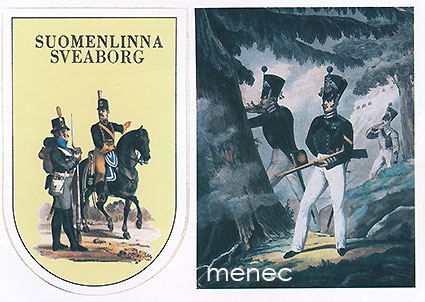Helsinki, Suomenlinna, tarrakortti 