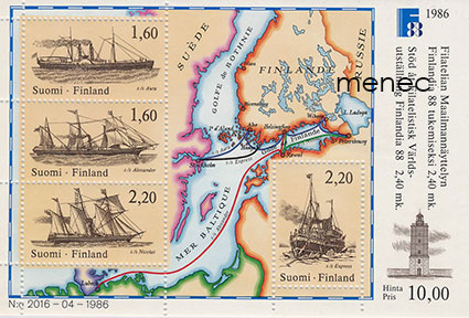 Finlandia 88 1986, pienoisarkki BL2 