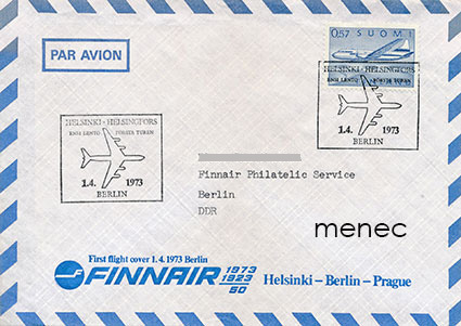 Erkoisleima, ensilento Helsinki-Berliini-Praha 