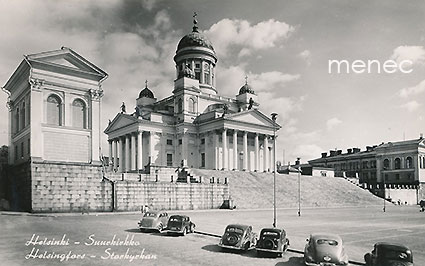 Helsinki, Suurkirkko, autoja 