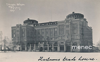 Vaasa, Hartmanin liikepalatsi 1927 