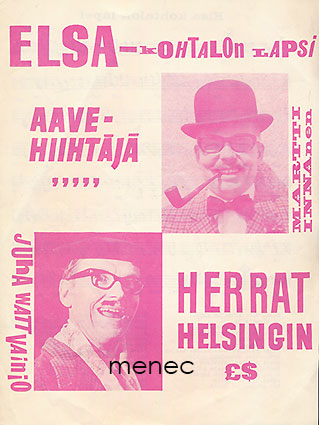 Innanen, Martti & Wainio, Juha - Elsa - kohtalon lapsi, Aavehiihtäjä / Herrat Helsingin 
