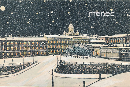 Helsinki, Katajanokan silta, taidekortti 
