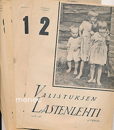 Valistuksen lastenlehti, vsk. 27, 1-4, 8, 11 [6 vol.] 