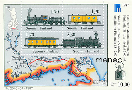 Finlandia 88, junat, pienoisarkki BL3 