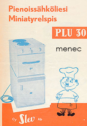 Pienoissähköliesi PLU 30 