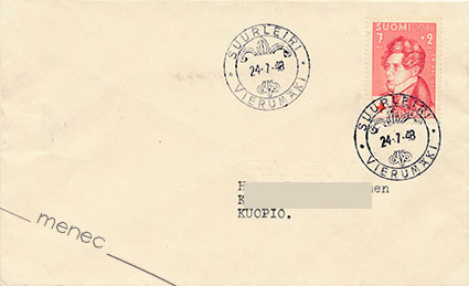 Erikoisleima, Suurleiri, Vierumäki 24.7.1948 