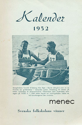 Kalender utgiven av Svenska Folkskolans Vänner 1952 