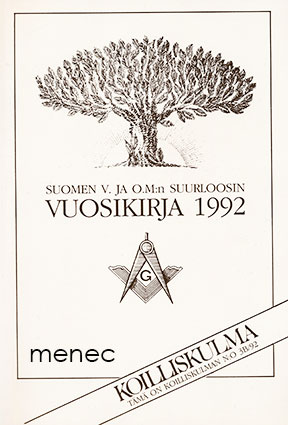 Suomen V. ja O.M. suurloosin vuosikirja 1992 