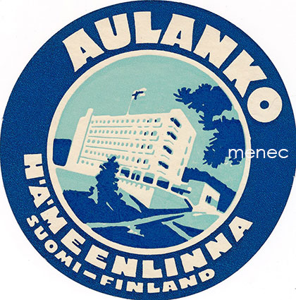 Aulanko, matkalaukkumerkki 