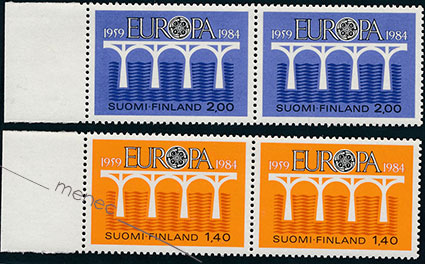 Europa 1984, 4 kpl 