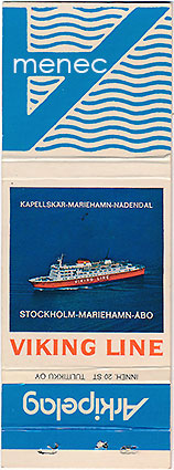 Tulitikkurasia, litteä, Viking Line Hotel Arkipelag, Maarianhamina 
