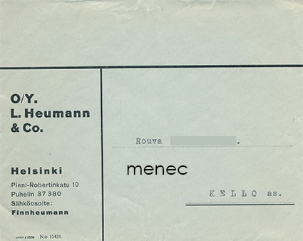 Yrityskuori, L. Heumann & Co, Helsinki 