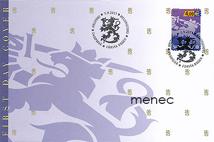 Suomen leijona 2011, 4,00, FDC 