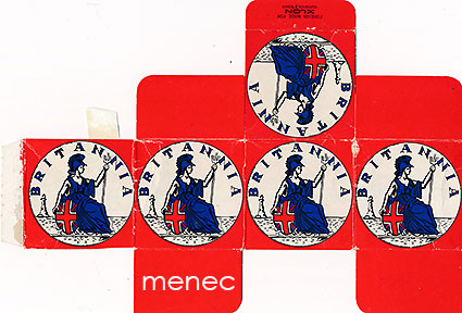 Britannia, 9 litteän boksin kotelo 