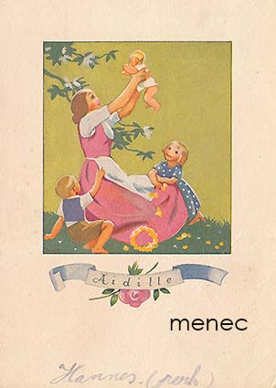 Wendelin, Martta - Äiti ja kolme lasta 