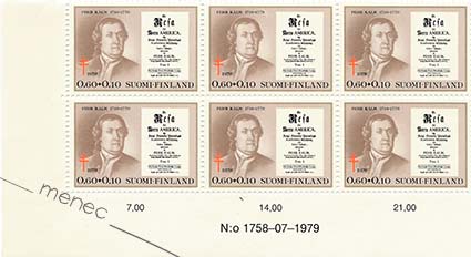 Tuberkuloosi 1979, Pietari Kalm 0,60+0,10, numerokuusilo 