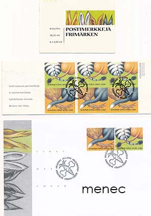 Ystävyydellä 1999, 2x vihko V43 + FDC 