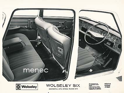 Wolseley Six, lehdistökuva 