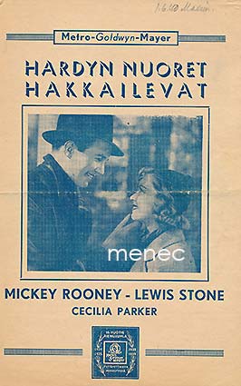 Hardyn nuoret hakkailevat, elokuvamainos 
