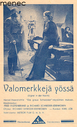 Valomerkkejä yössä, elokuvamainos 