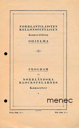 Norrlantilaisten kellonsoittajien ohjelma 