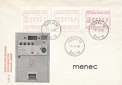 Frama 1982, FDC 