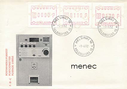 Frama 1982, FDC 