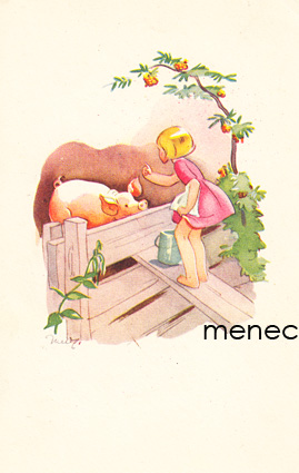 Wendelin, Martta - Tyttö ja possu 