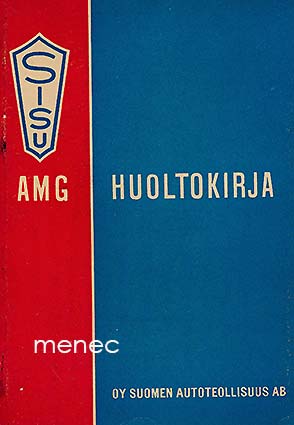 Sisu AMG. Moottorin huoltokirja 
