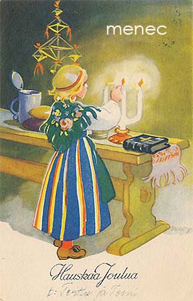 Wendelin, Martta - Tyttö ja kynttilä 