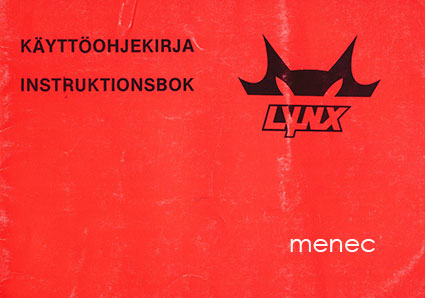 Lynx käyttöohjekirja 
