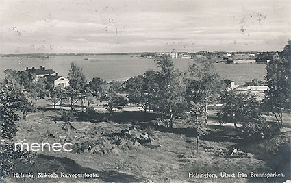 Helsinki, näköala Kaivopuistosta 