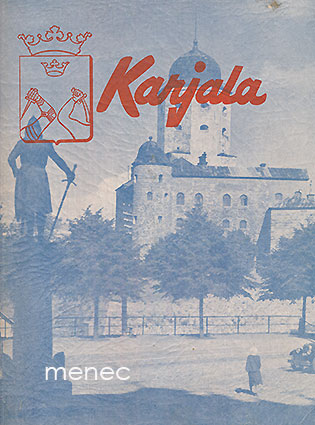 Koskenniemi, V. A. & Hannikainen, Väinö - Karjala, nuotit kartonkikansin 