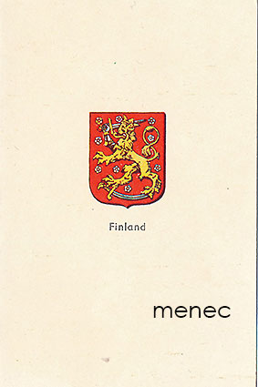 Suomen vaakuna -taittokortti 