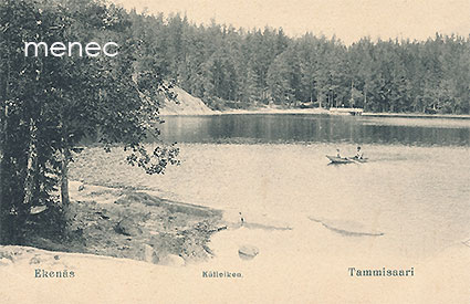 Tammisaari, Källviken, veneilijöitä 