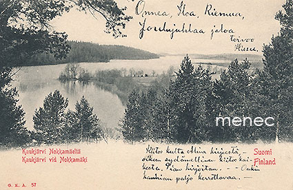 Kaukjärvi, Forssa, Nokkamäeltä 