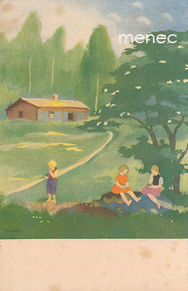 Wendelin, Martta - Kolme lasta marjassa 