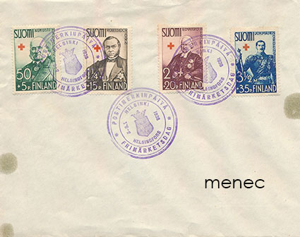 Punainen Risti 1938, FDC 