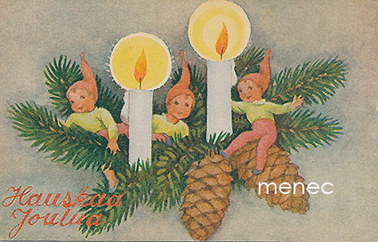 Koivu, Rudolf - Kolme tonttua ja kaksi kynttilää 