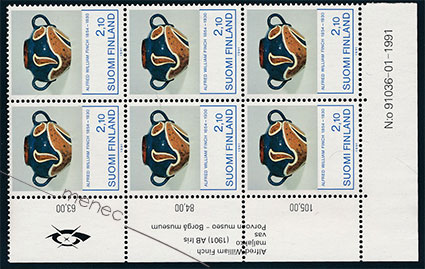 A. W. Finch 1991, 2,10, numerokuusilo 