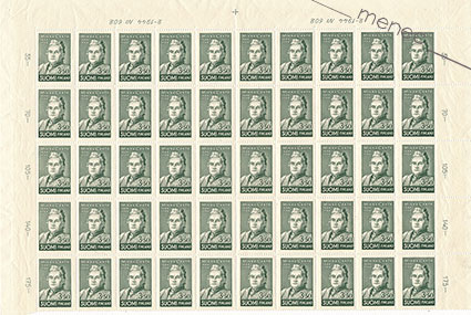 Minna Canth 1944, puoliarkki 50 kpl 