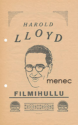 Filmihullu, elokuvamainos 